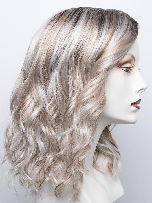 VANILLA-MACCHIATO | Light Chestnut Brown Base with Light Brown, Golden Blonde, and Icy Blonde Highlights
